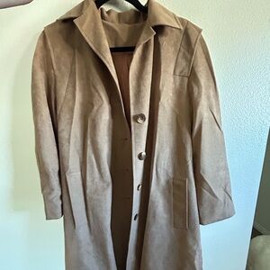 Brown tan coat